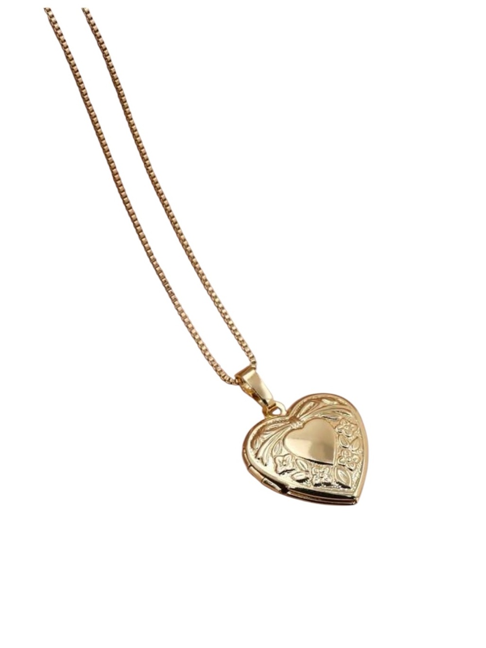 Vintage Style Gold Locket - New